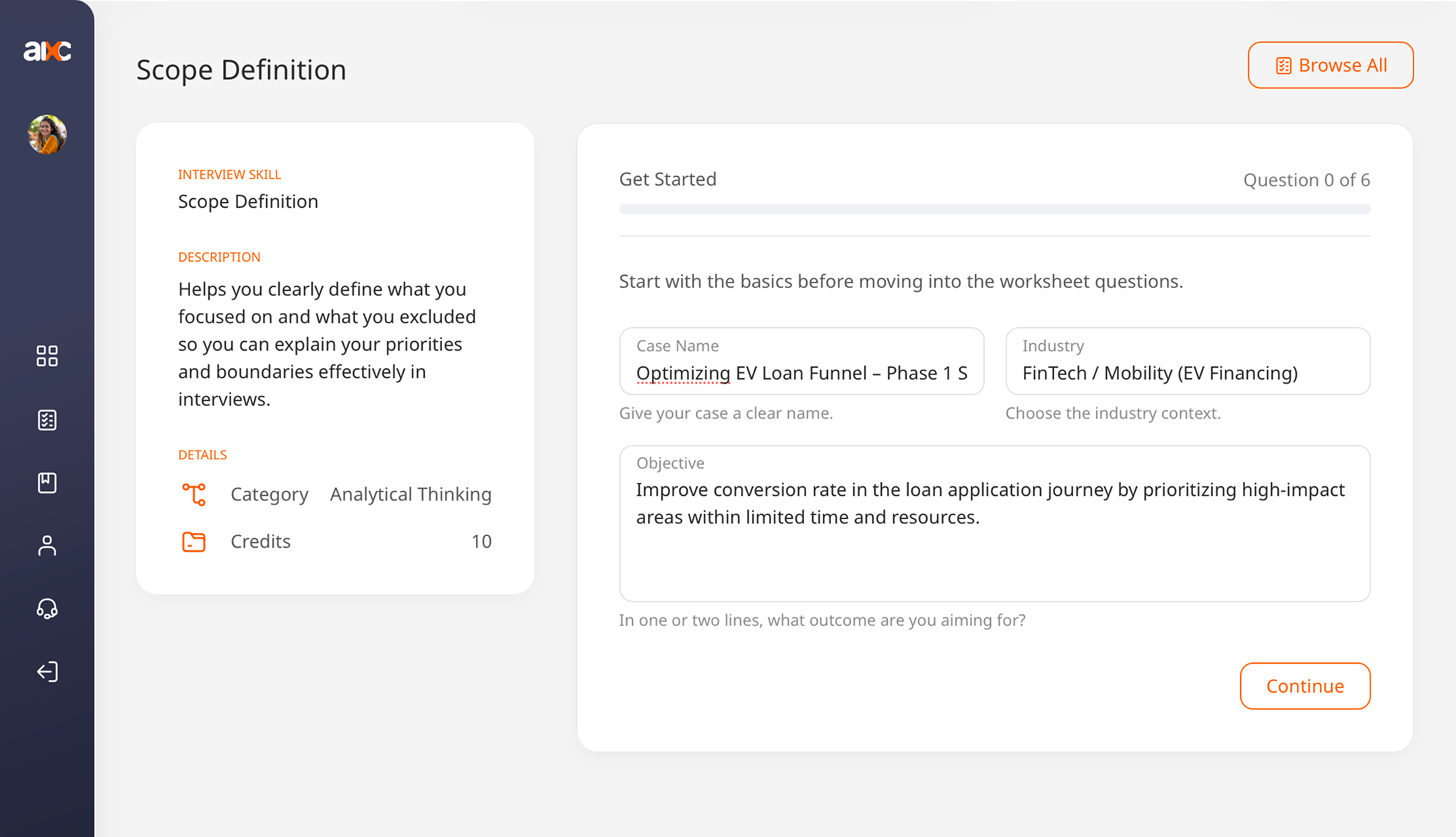 Sample analytical-thinking case study preview